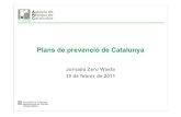 Plans de prevenció de Catalunya - .Pilar Chiva. Agència de Residus de Catalunya. pchiva@ .