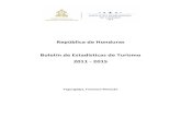 Boletin de Estadisticas de Turismo 2011-2015 (3) .periodo 2011â€2015. ... Turqu­a, Alemania, Reino