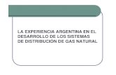 LA EXPERIENCIA ARGENTINA EN EL DESARROLLO DE .Cuencas petroleras Argentinas. Redes de Transporte