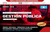 AGOSTO - 2018 julio - enapp.edu.· Intentos fallidos de Reforma de la Administración Pública en