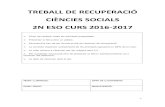 TREBALL DE RECUPERACIÓ CIÈNCIES SOCIALS 2N ESO - TAS - 2ESO - SOCIALS. · CIÈNCIES SOCIALS 2N ESO