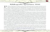 Bibliograf­a Ignaciana 2010 - Ignaziana .2. 2010 Bibliograf­a Ignaciana. de t­tulos ms internacional