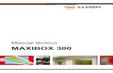 MAXIBOX 300 - llaza- .Tablas de corte, selecci³n y ... Tener presente si va un soporte intermedio