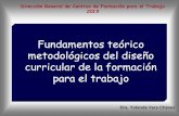 Fundamentos te³rico metodol³gicos del dise±o curricular de ... TEORICO...  metodol³gicos del