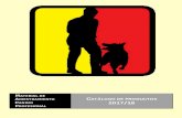Cat£Œlogo de productos 2017/18 - Vigilancia con Perro Material de Adiestramiento Canino Profesional