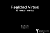 VR: El nuevo interfaz