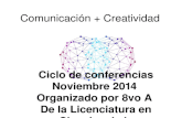 Manual Comunicación + Creatividad 2014