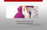 Vacunacion en embarazadas