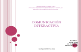 Comunicación interactiva.elizaranka