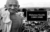 Gandhi y su aportacion