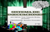 SISTEMA DE INECUACIONES-YULY RODAS 5°D