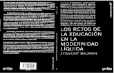 Bauman, Los Retos de La Educaci³n en La Modernidad L­quida (1)