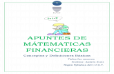 APUNTES DE MTEMATICAS FINANCIERAS - IUGT ...iugt.com.ve/wp-content/uploads/2016/10/Apuntes-de...2 APUNTES DE MATEMTICAS FINANCIERAS TTULO I INTERS PRIMERA PARTE CAPTULO I Inters Simple