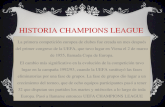 Historia champions league