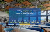 INFORME DE - Hoteles City Express Acerca del Informe 102-54; 102-45, 102-50 El presente Informe de Sostenibilidad