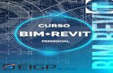 BIM+REVIT OBJETIVOS CURSO BIM REVIT PRESENCIAL El Curso BIM REVIT presencial pretende ser el primer