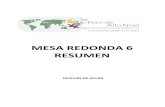 MESA REDONDA 6 RESUMEN - World 4 MESA REDONDA 6: INFORME RESUMIDO 1. Contexto ... Sociedad Civil y Eficacia