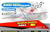 Simulacro San Marcos - ... SAN MARCOS SIMULACRO Paraأگelo Pre San Marcos / Paralelo Cepre UN' 2018-11