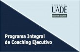 Programa Integral de Coaching Ejecutivo capacitaci£³n y coaching ejecutivo. Se desempe£±£³ como Gerente