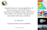 Experiencias en oceanografأ­a en el mar peruano: procesos ... costero Afloramiento costero & acoplamiento