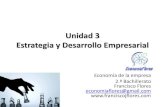 Unidad 3 Estrategia y Desarrollo Empresarial ... Unidad 3 Estrategia y Desarrollo Empresarial Economأ­a