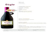 FICHA - SIGLO TINTO - Manzanos Wines RIOJA TINTO . Title: FICHA - SIGLO TINTO Created Date: 2/13/2018