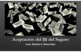 Aceptaciأ³n del $$ del Seguro SEGURO.pdf lo relacionado a la indemnizaciأ³n, incluidas la aceptaciأ³n
