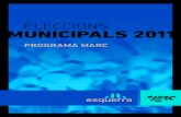 ElEccionS MUNICIPALS 2011 2017-12-18آ  ELECCIONS MUNICIPALS 2011 7 Introducciأ³ Teniu a les vostres