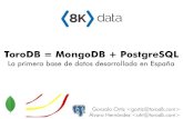 ToroDB = MongoDB + PostgreSQL