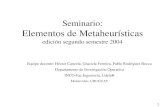 Optimizacion Combinatoria, Exactos, Aprox, Heuristica Metaheuristica