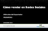 SIICEX - Redes sociales 2013