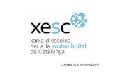 XESC - Xarxa d'Escoles per a la Sostenibilitat de Catalunya - Paula Pérez