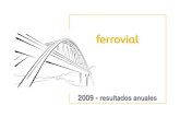 Ferrovial Presentaci³n de Resultados 2009