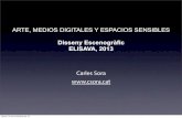 Espacios sensibles - Postgrau Disseny Escenogr fic - ELISAVA - BCN