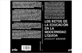 Bauman, Educacion, Modernidad liquida
