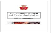 El Consejo General Del Poder Judicial en 25 Preguntas v3