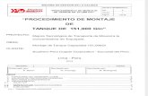 044-2014-TM_OBM_PRO-01 Procedimiento de Montaje de Tanque 151,000 Gln