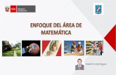 Enfoque del area curricular de matematica 2016  ccesa007