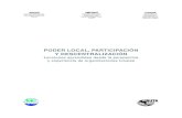 Poder Local, Participación y Descentralización : Lecciones Aprendidas