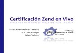 Certificacion Zend En Vivo Php Barcelona 2008