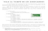 VIAJE AL TIEMPO DE LOS DINOSAURIOS - PaleoPhilatelie 2. DINOSAURIOS Los dinosaurios habitaron sobre