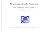 Clase IV - Sincronizaci³n Procesos