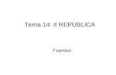 Fuentes II República