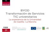 BYOD Transformación de Servicios TIC universitarios