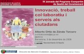 Innovaci³, treball collaboratiu i serveis als ciutadans