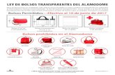 Bolsos prohibidos en el Alamodome Bolsos Permitidosâ€”Efectivo el 10 de junio de 2017 Bolsos prohibidos