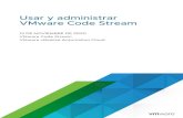 Usar y administrar VMware Code Stream - VMware Code Stream Usar y administrar VMware Code Stream 3 DE
