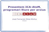 Presentem ICA-AtoM, programari lliure per Comparativa de programari lliure per gestiأ³ d'arxius - Archon