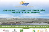 JORNADA FINAL DEL PROGRAMA DE AUTOCONSUMO Blog Calculadora online de instalaciones fotovoltaicas ...