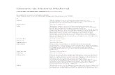Glosario de Historia Medieval ... Glosario de Historia Medieval GLOSARIO DE HISTORIA MEDIEVAL [presentaci£³n]
